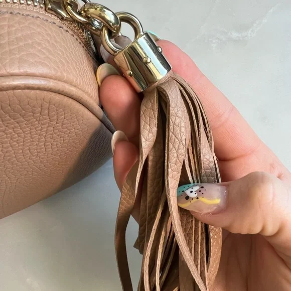 *SOLD* Gucci Soho Disco Bag Camelia - Picture 13 of 16